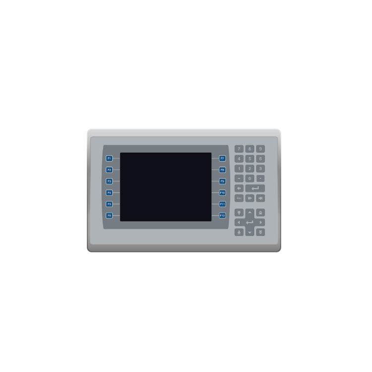 Allen-Bradley 2711P-K10C15A1 PanelView Plus 1000 Keypad Terminal HMI, 10.4-inch, ControlNet, 85-264V AC, 64MB, Rockwell Spare Part