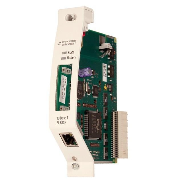 ABB EI803F DCS System Ethernet Communication Module, Process Automation, Host Computer Connection, Spare Parts