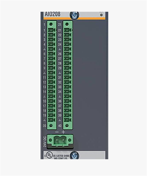 Bachmann  AIO208 00020628-00 Universal Analog Input/Output Module