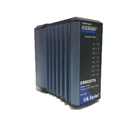 Foxboro FBM207b P0916JS Contact Sense Input Module (I/A Series 200, 16-Channel, 24V DC, Isolated)